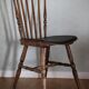 3 BAUMANN Tacoma chairs black faux leather dark beech