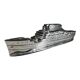 MTC Art Deco Table Lighter, Boat - Cruise Liner, Chrome Steel