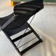 Fauteuil pliant vintage en bois et toile par Tord Bjorklund pour Ikea