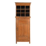 Wooden hotel furniture with 9 lockers