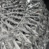 Plafonnier en verre relief