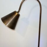 Brass floor lamp by Jacques Adnet for Valenti 1960s