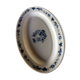 Plat oval en arcopal