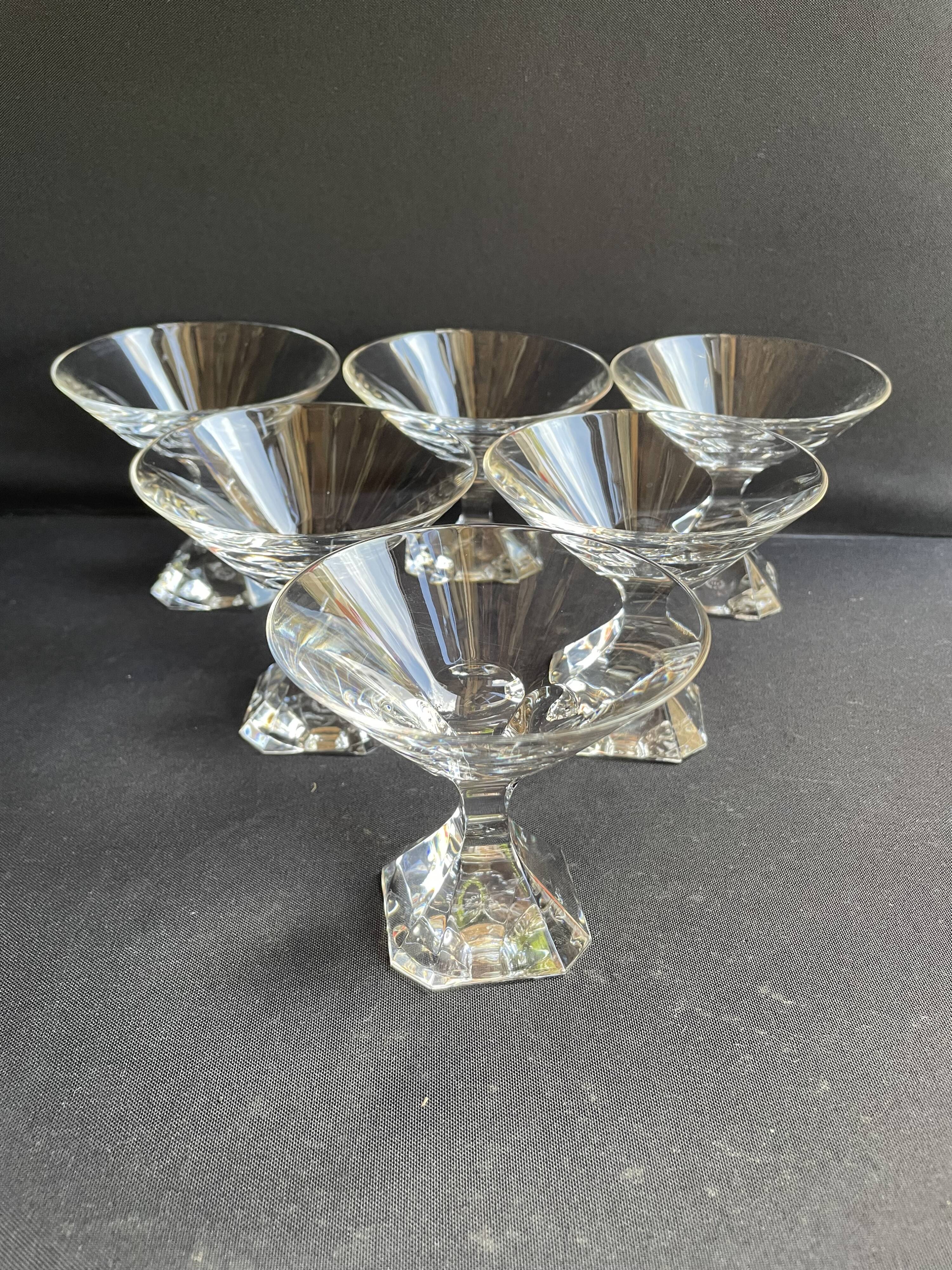 6 Crystal Champagne Coupes – Villeroy & Boch