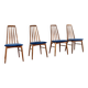 Page 1 of 12 Chaises Eva Midcentury par Neils Koefoed du Danemark en teck e