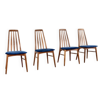 Page 1 of 12 Chaises Eva Midcentury par Neils Koefoed du Danemark en teck e