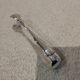 Silver-plated metal sugar tongs by silversmith Ercuis Valencay, 13.3cm