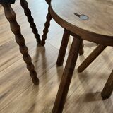 Set of 4 mismatched stools