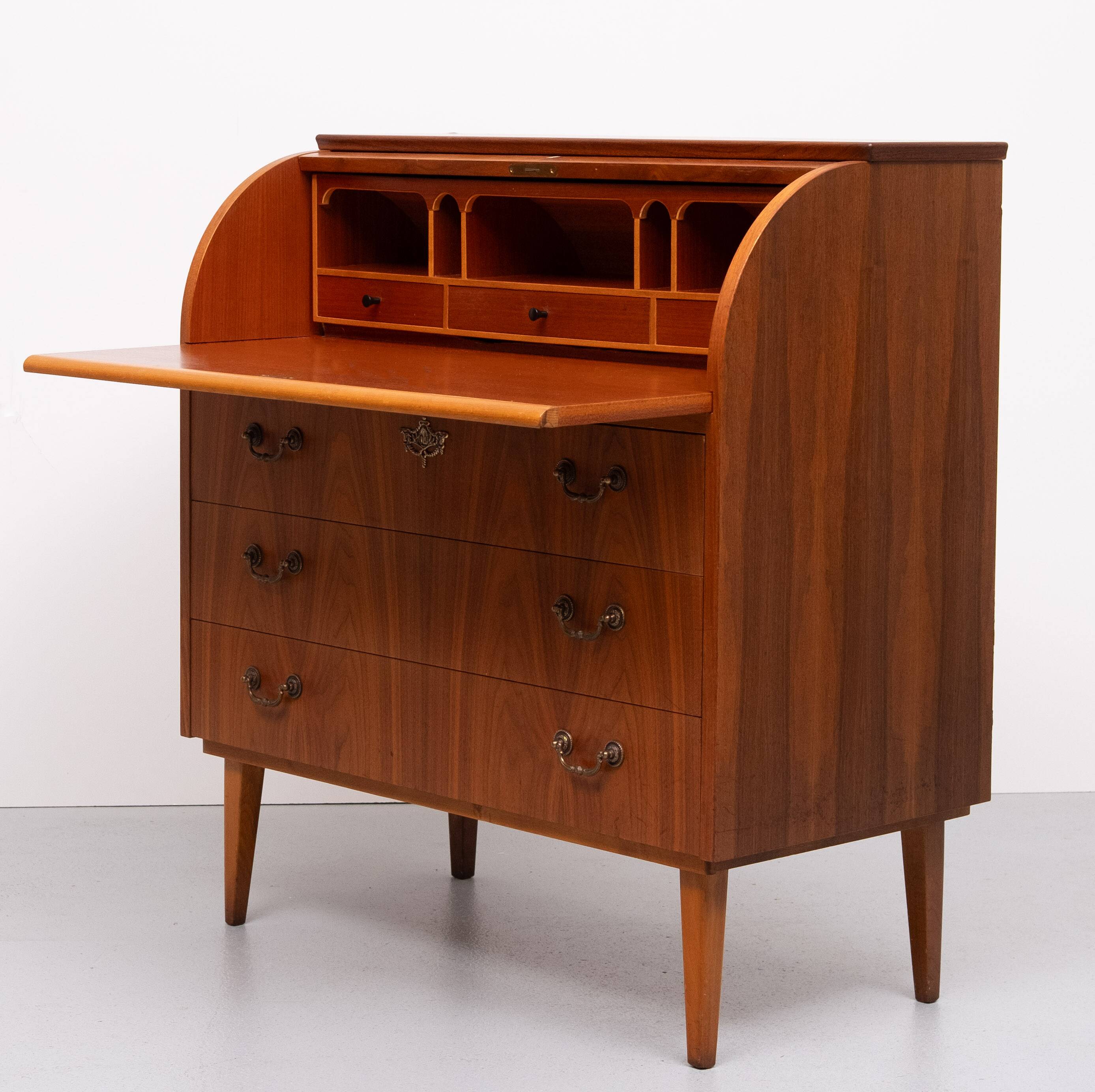 Vintage Teak Secretary Egon Ostergaard 1960s Sweden