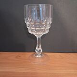 6 verres en cristal d'arques Modèle Montmartre neufs