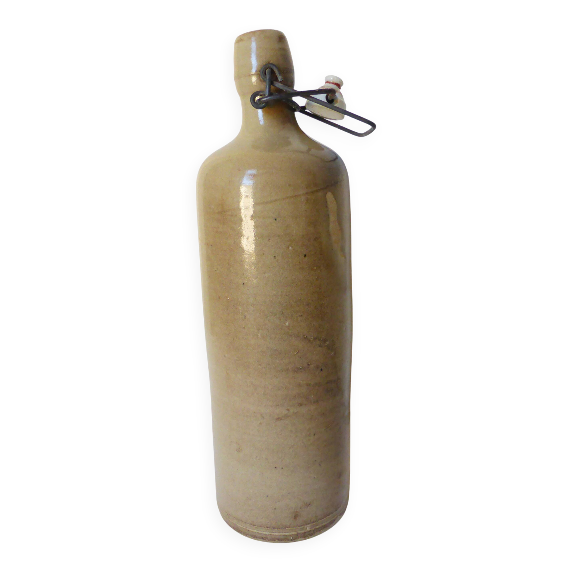Bouteille en grès vernissé vintage