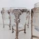 Ensemble de 8 photophores verre et métal