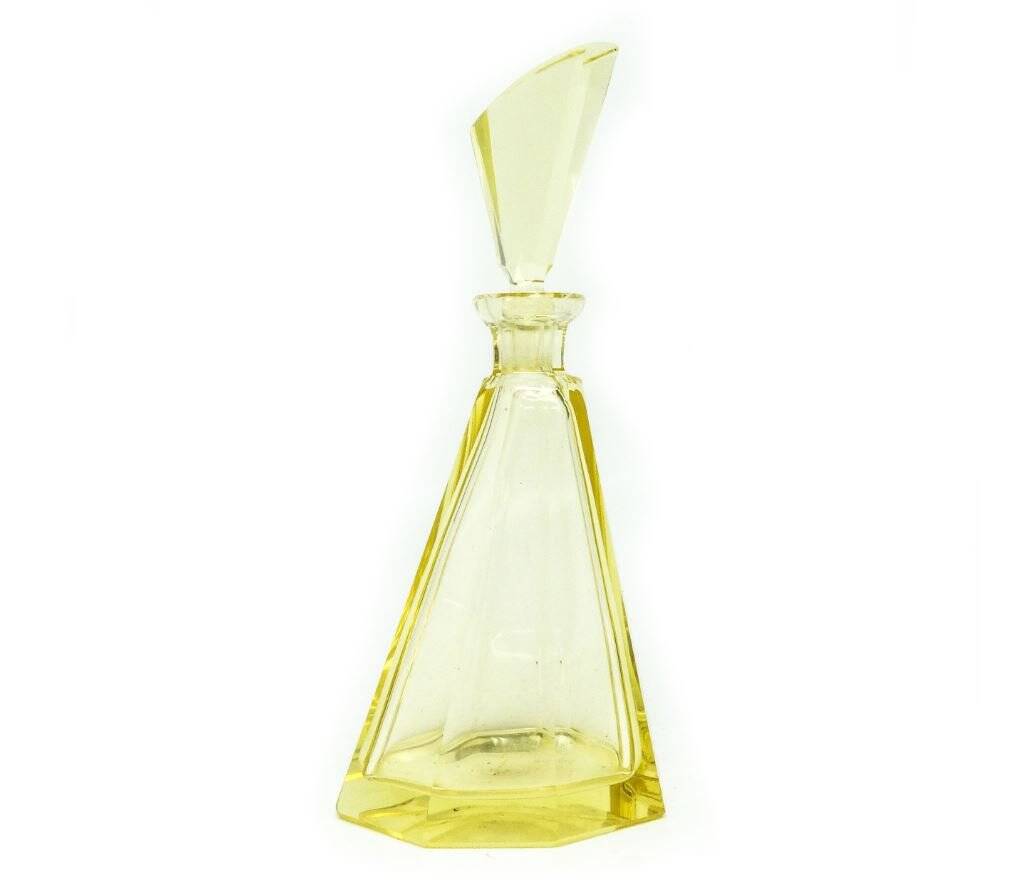 Art Deco carafe from Moser, Czechoslovakia, 1930s