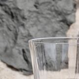 Set de 5 flûtes à champagne en verre taillé