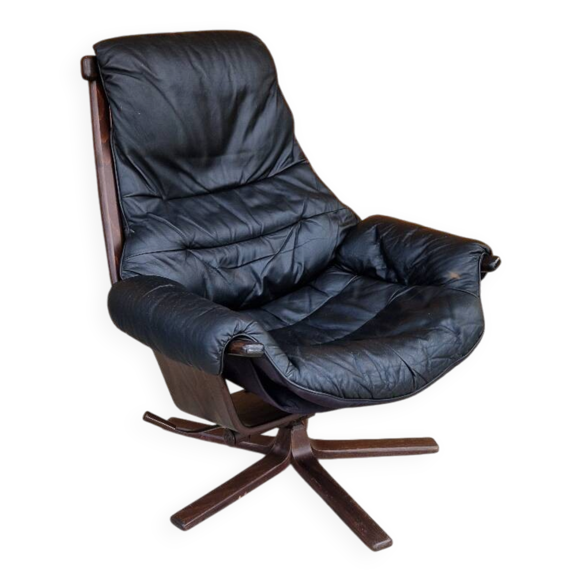 Nassjo Scandinavian armchair by Gote Mobler, Sweden