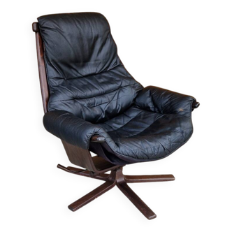 Nassjo Scandinavian armchair by Gote Mobler, Sweden