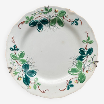 Creil&Montereau earthenware plate