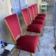 Lot de 5 chaises vintage