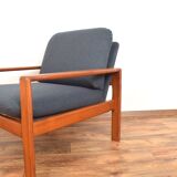 Mid-Century Danish Teak Armchairs, 1970s, Set of 2