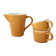Set of Ceramic Tea Cups and Milk Jug by Secla, 1970's