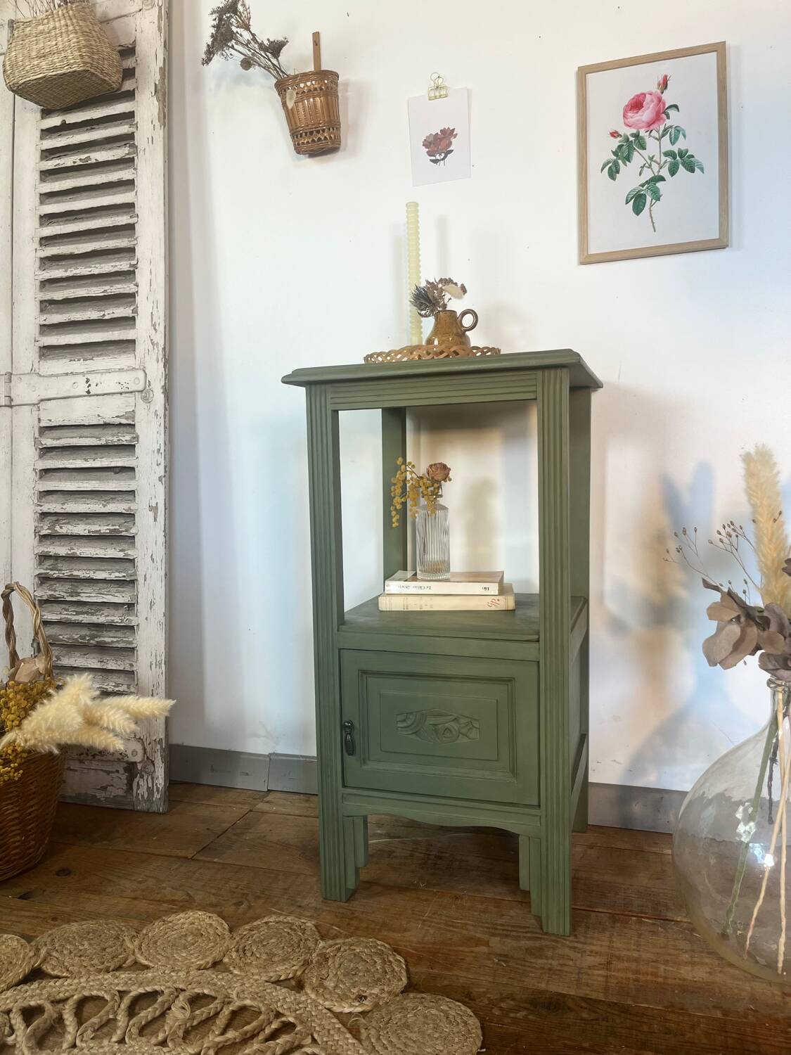 Art Deco bedside table