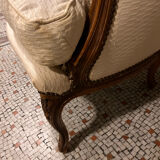 Pair of Louis XV style armchairs