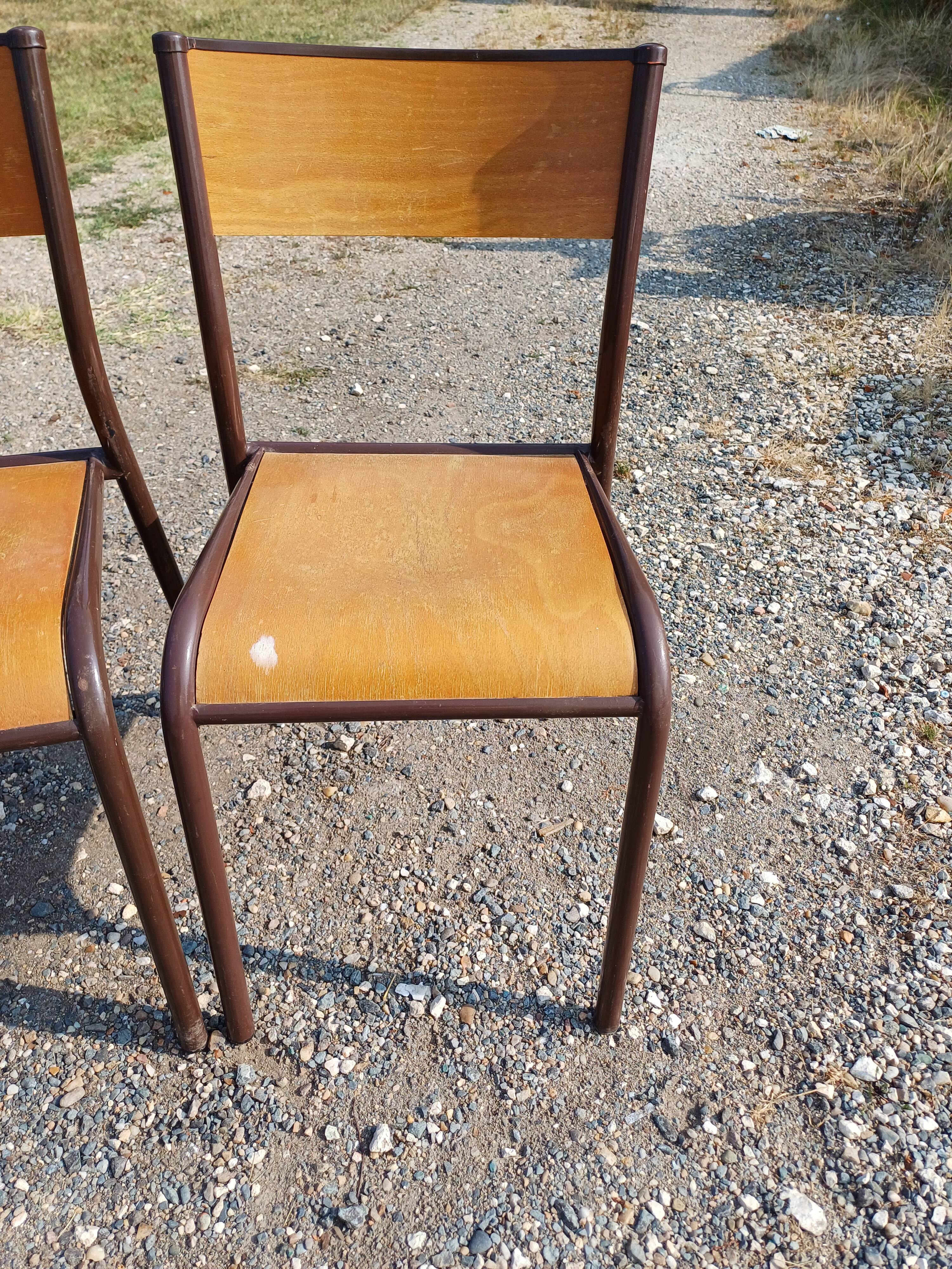 10 Vintage Canteen Chairs