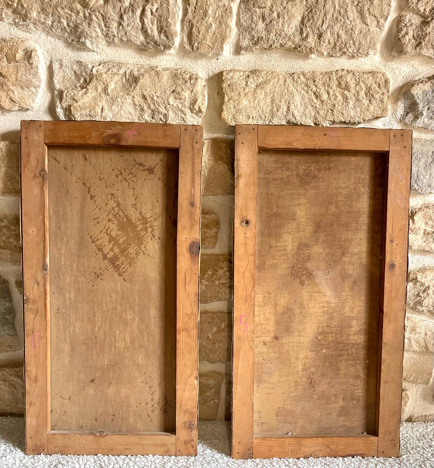 Pair of orientalist paintings signed Hager 1925