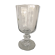 Glass on foot - blown glass bubble late nineteenth early twentieth