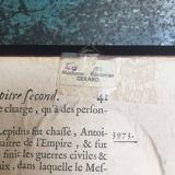 Miniature on ivory - young woman Empire era - Signed Jan