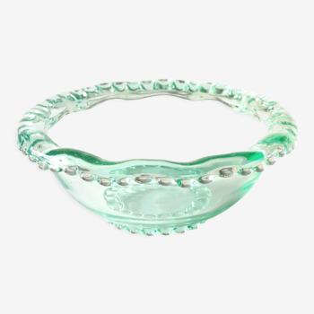 Green avens crystal salad bowl