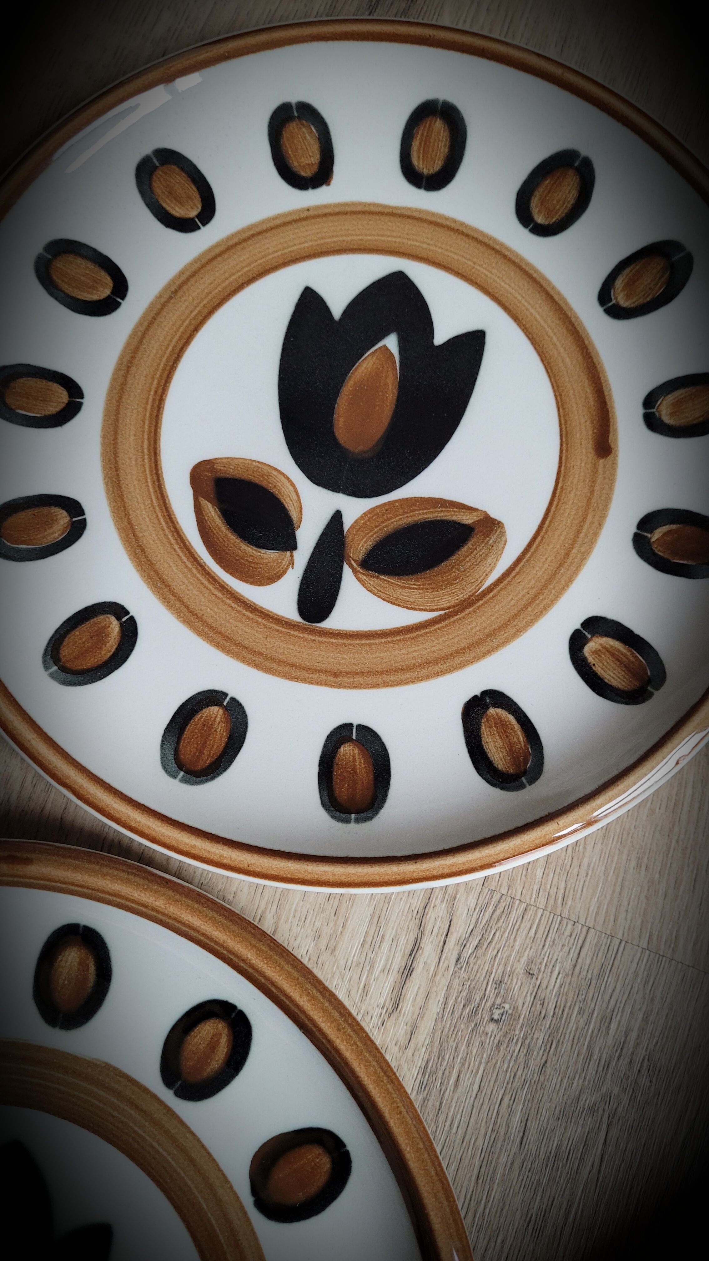 Set 6 Kimono plates