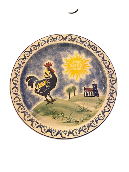 Emma Bridgwater Collector's Plate Published for the year 2000