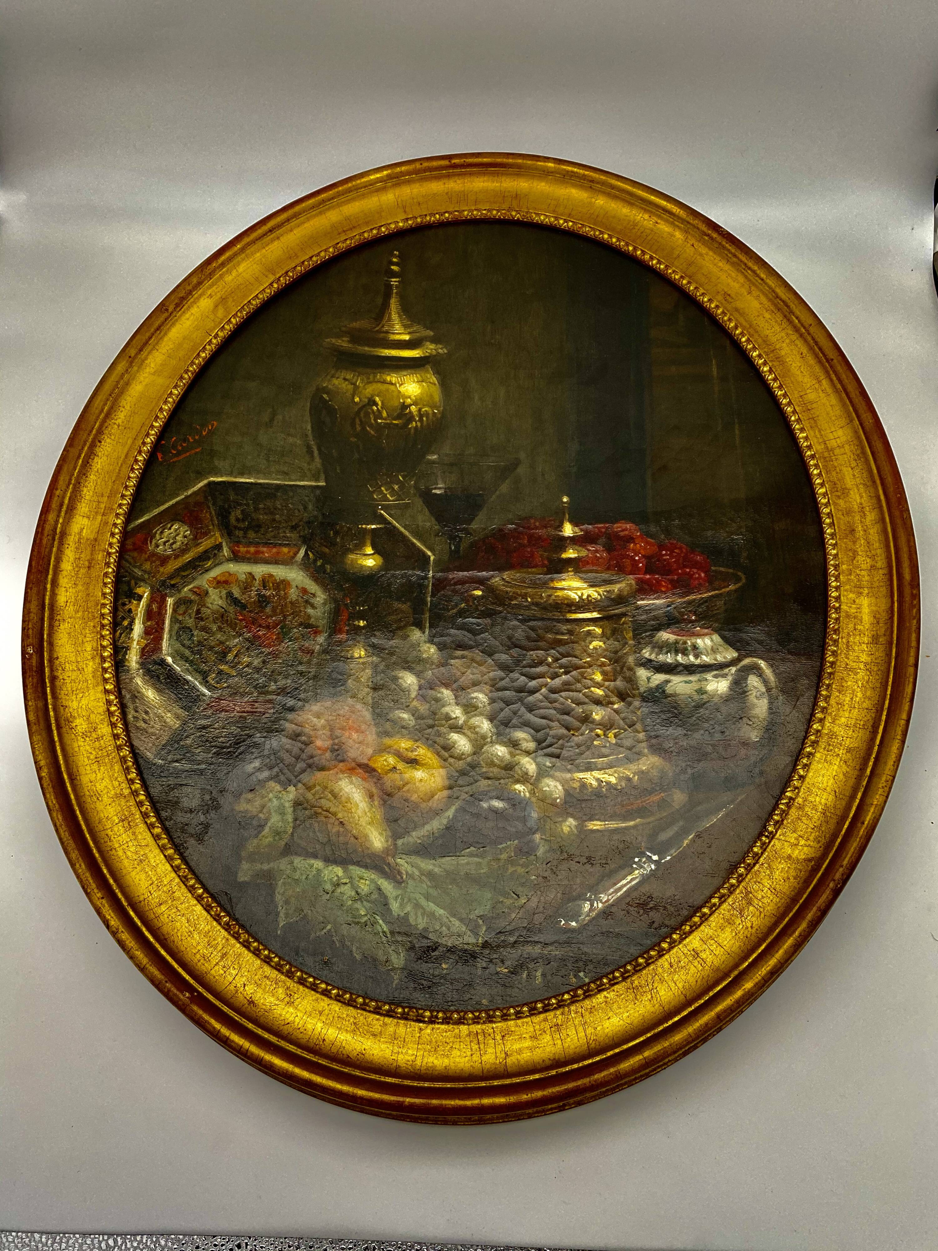 Old painting still life