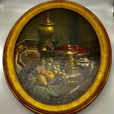 Tableau ancien nature morte