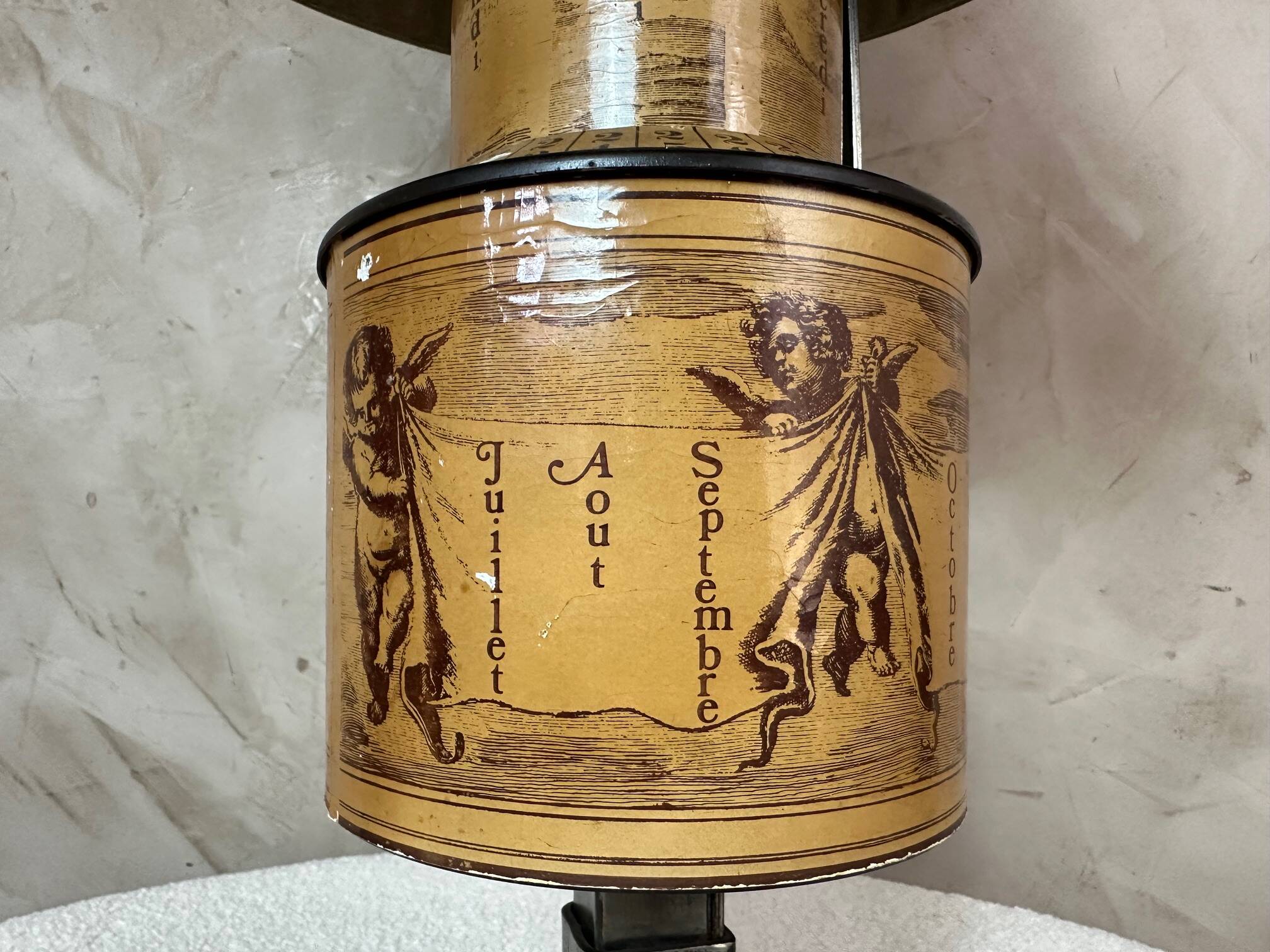 1920 Calendar Lamp