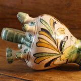 Glazed terracotta jug