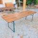 Old guinguette table