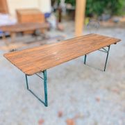 Old guinguette table
