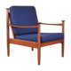 Fauteuil de salon danois du milieu du siècle, années 1960.