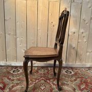 Suite de 6 chaises cannées de style Vénitiennes - Louis XV