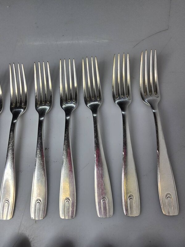 Couverts en métal argenté ercuis