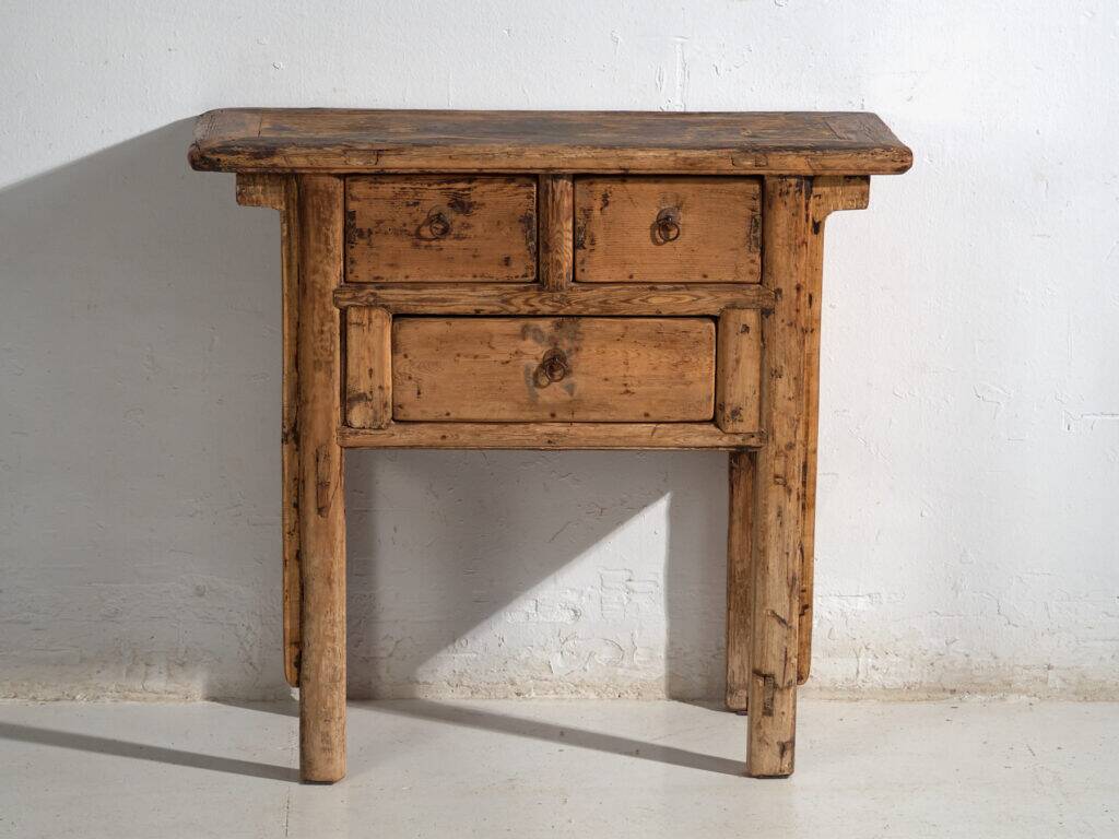 Console Shanxi in dark patina – China, circa 1930