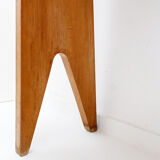 Oak console by Guillerme et Chambron, 1950s/60s.