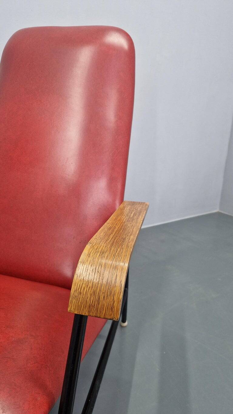 Rare Midcentury Easy Armchair, Sweden, 1960s