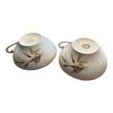 Set of 2 porcelain cups