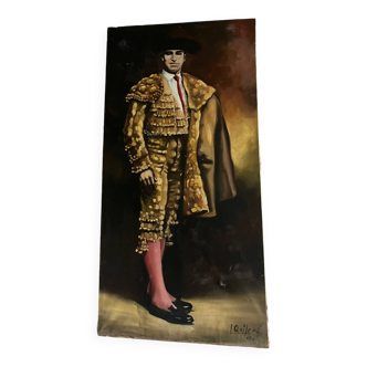 Matador oil painting
