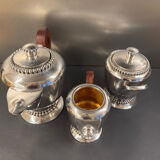 Silver-plated metal coffee service, Art Deco