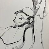 Vintage drawing