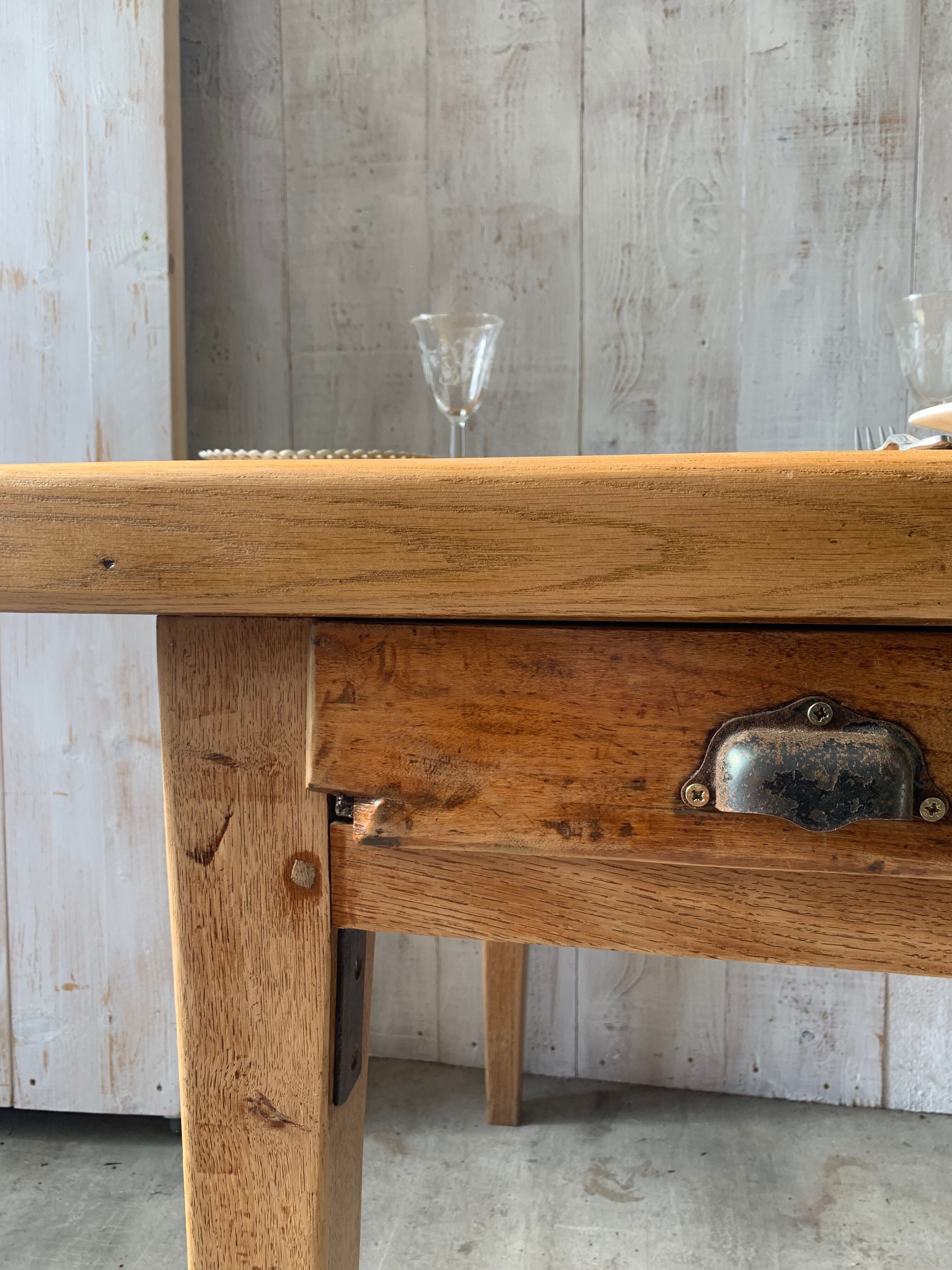 Farmhouse table 230x85cm vintage